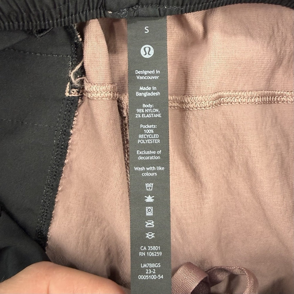 Lululemon Bowline Shorts Men's S Mauve Nylon Stretch Drawstrings M7BBGS - Picture 7 of 9